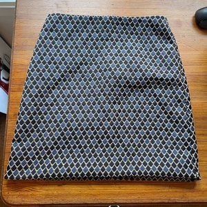 Loft 0P pencil skirt - jacquard